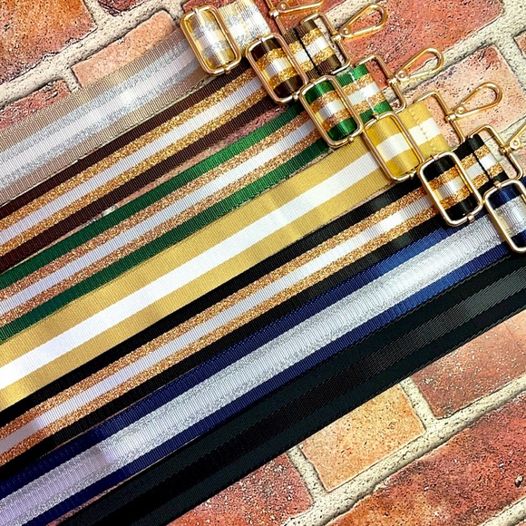 METALLIC COLLECTION  Crossbody Strap Replacement Handbag Straps - Picture 1 of 14